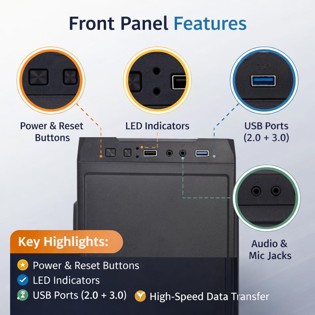 NXTGN Core i7 Desktop PC | Core i7-4770 | 16GB RAM | 512GB M.2